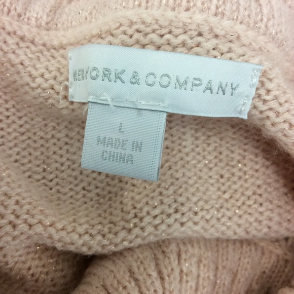 New York& Co sweater turtle neck, very soft - Picture 5 of 6